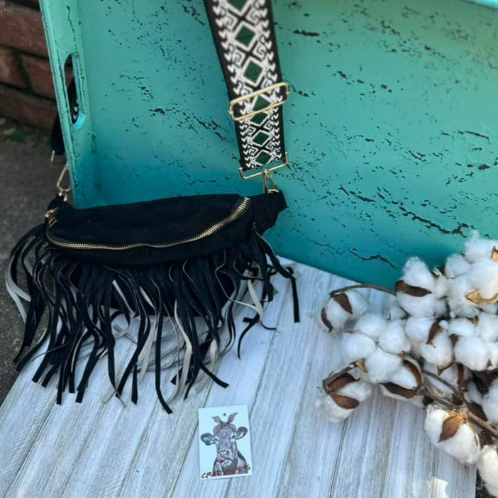 Fanny Bag W/Removable Fringe