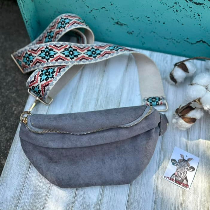 Fanny Bag W/Removable Fringe