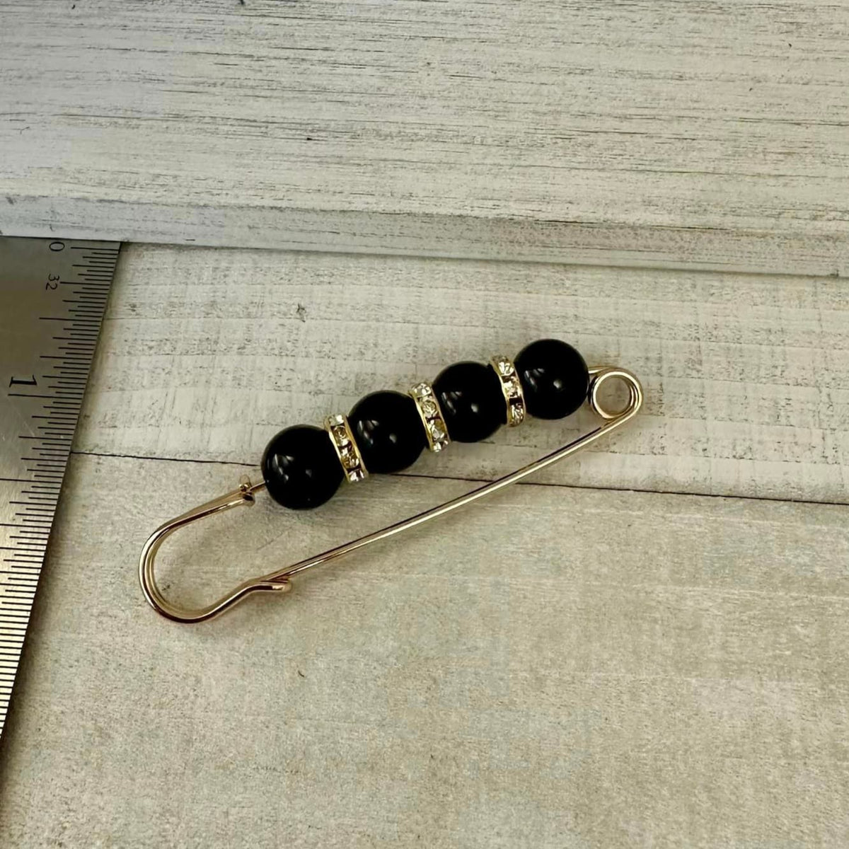 Beaded Brooch Pins