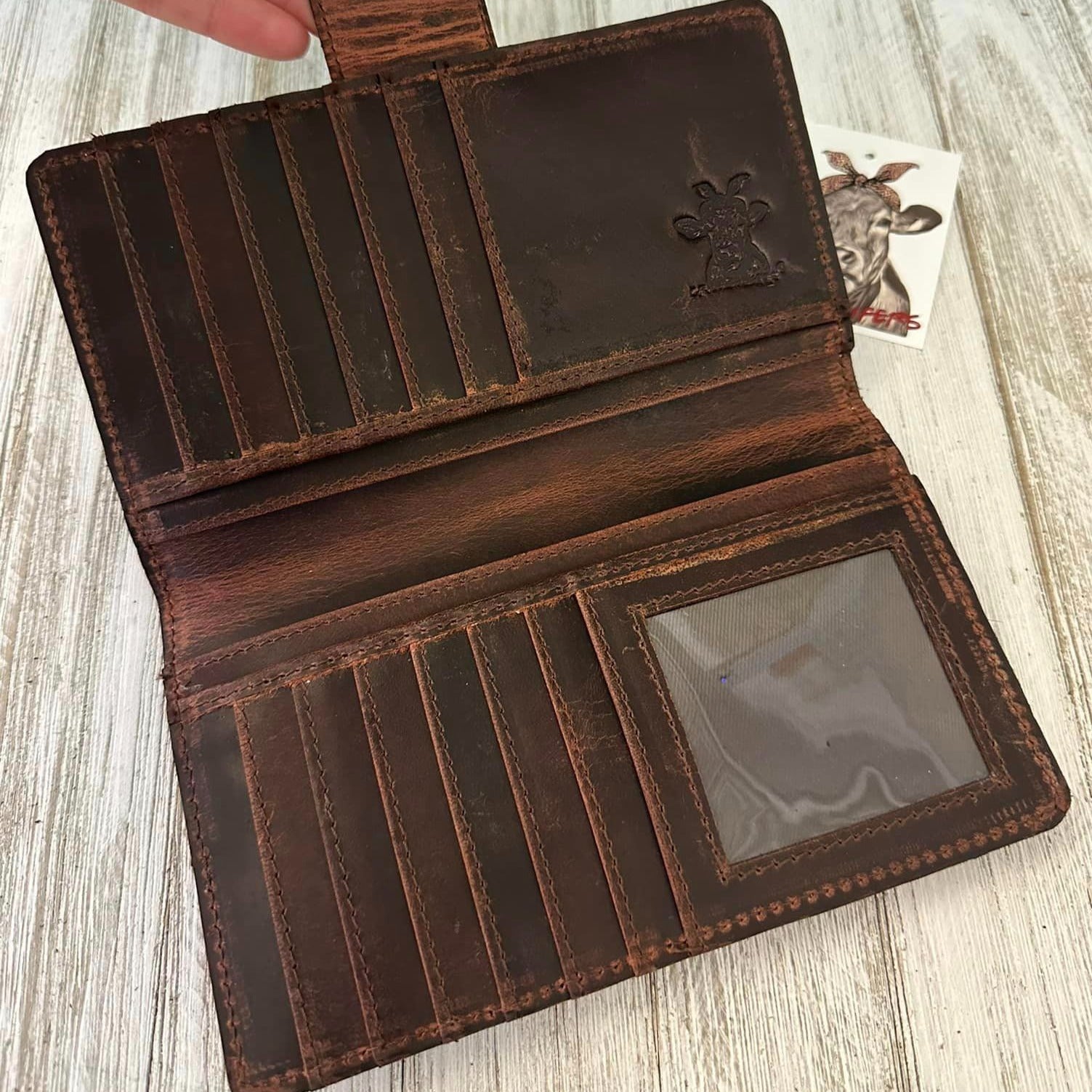 Delta Tooled Wallet