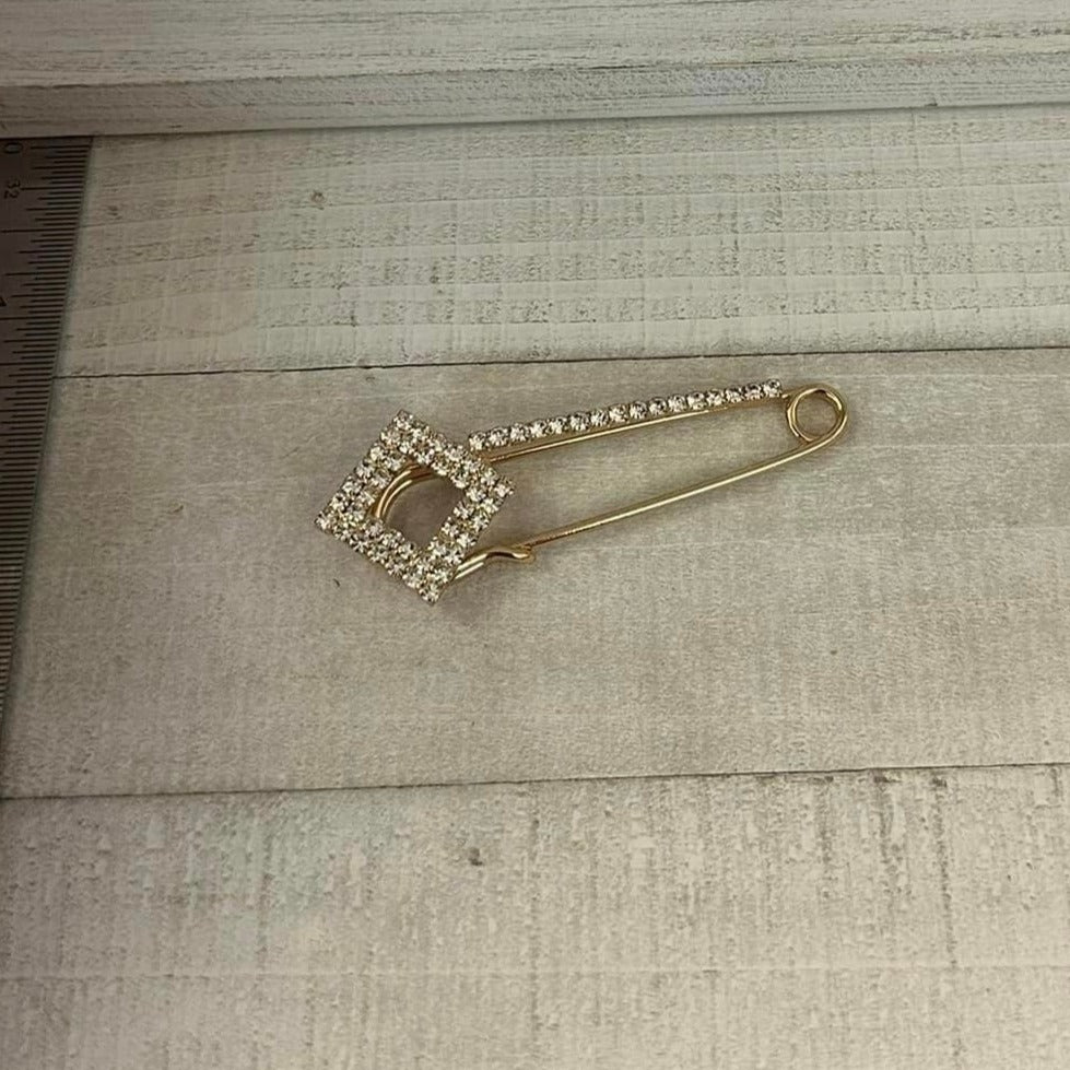 Rhinestone Brooch Pins