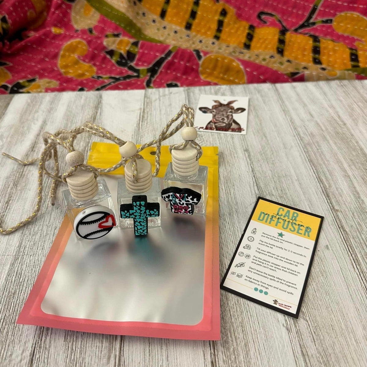 Charmed Car Diffusers-TURQUOISE PARADISE SCENT