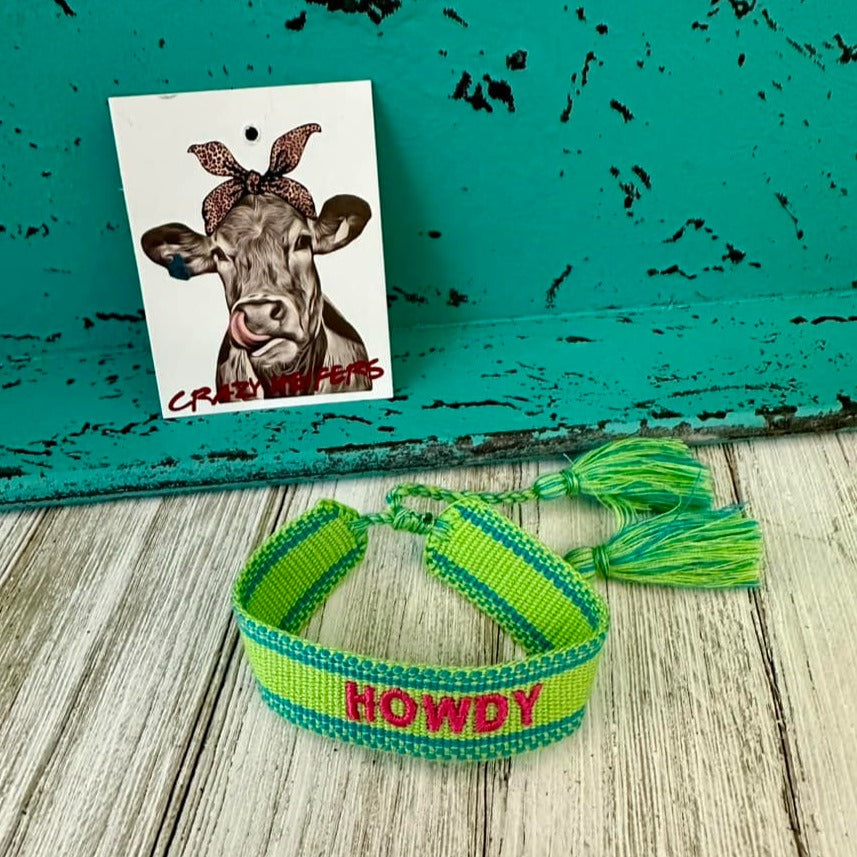 Embroidered Bracelets