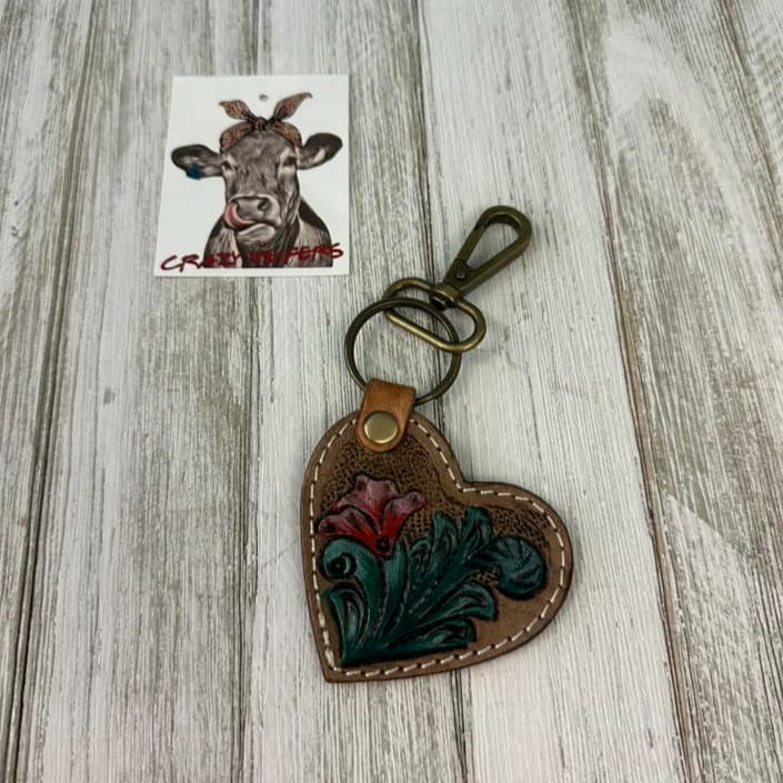 Small Tooled Keychain