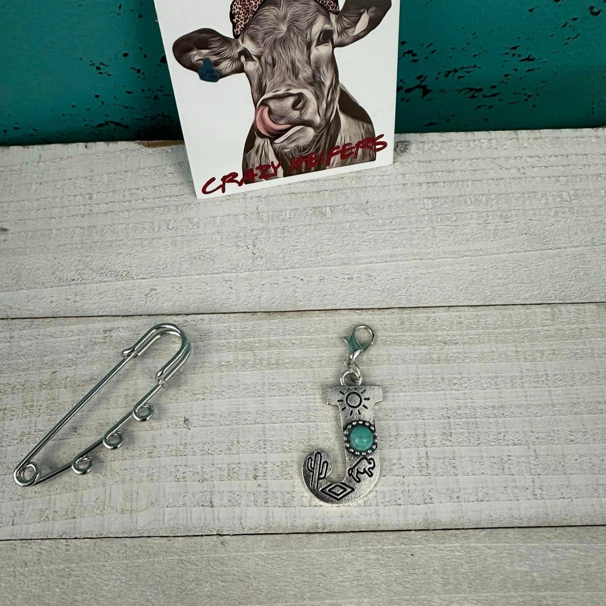 Initial Clip-on Charms