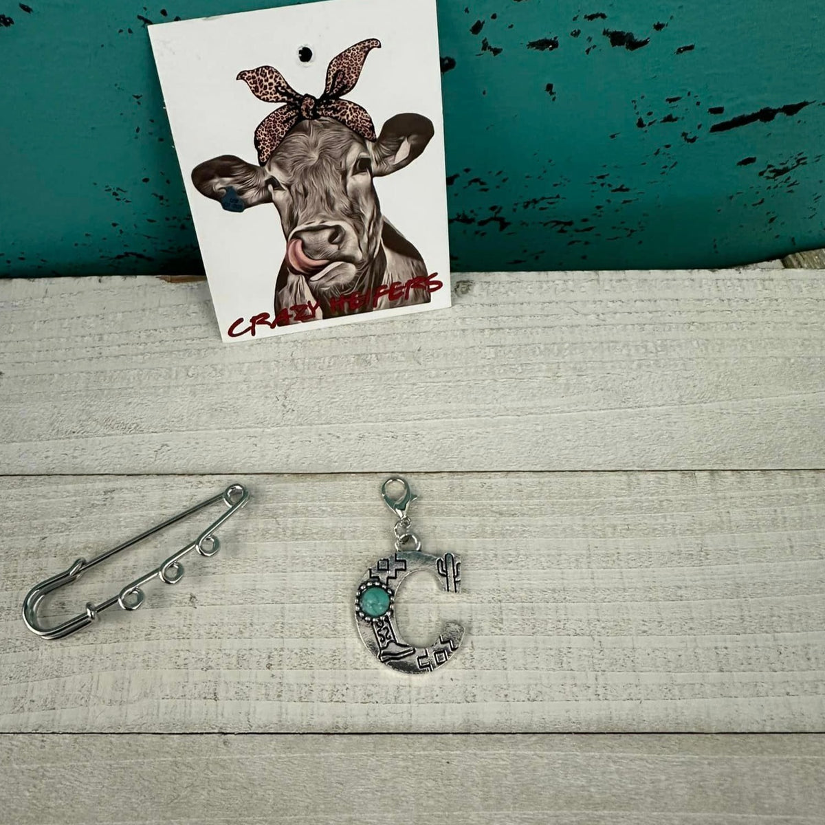 Initial Clip-on Charms