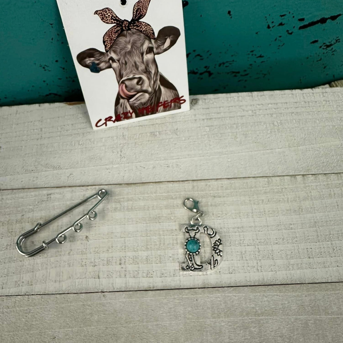 Initial Clip-on Charms