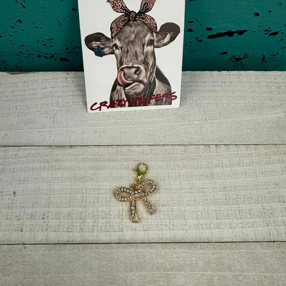 Clip-on Charms Gold Tone