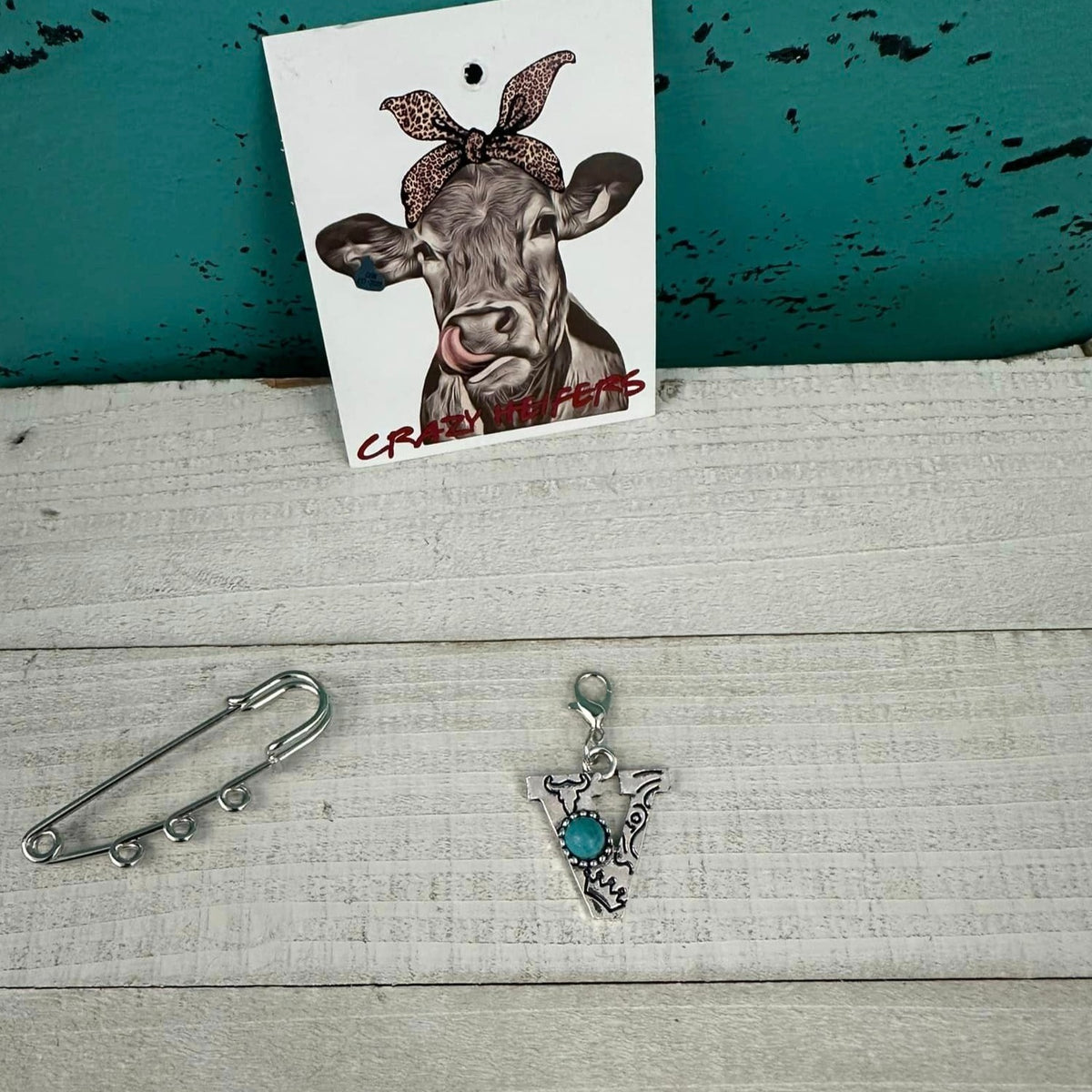 Initial Clip-on Charms