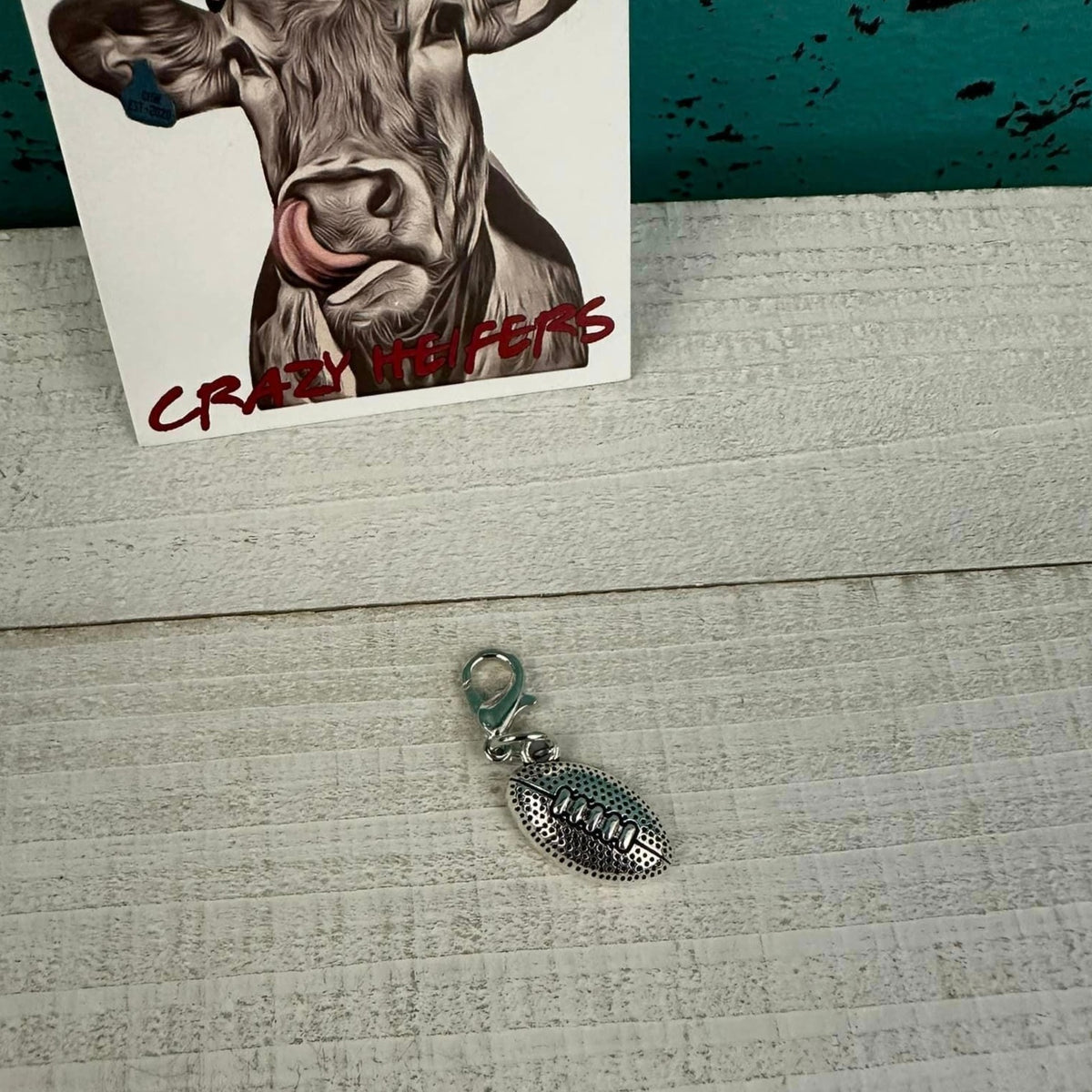 Clip-on Charms Silver Tone V2