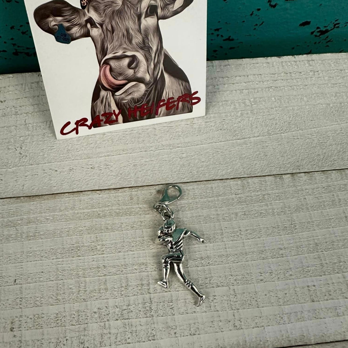 Clip-on Charms Silver Tone V2