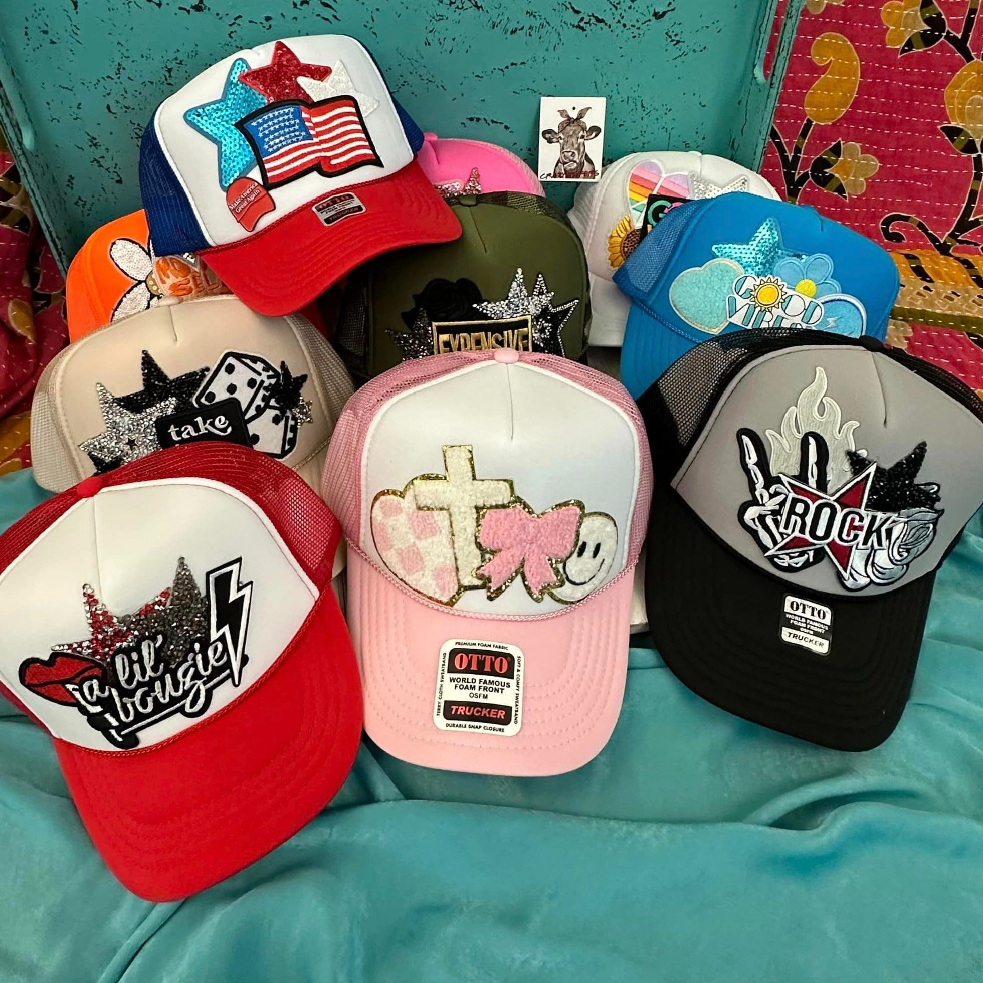 Trucker Hat W/Patches