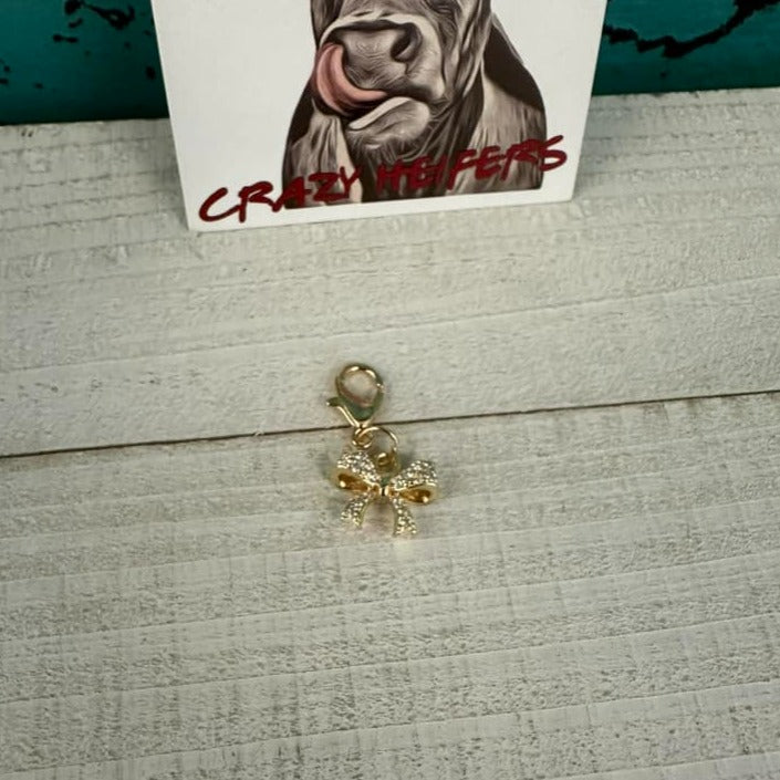 Clip-on Charms Gold Tone V3