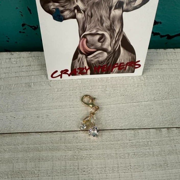 Clip-on Charms Gold Tone V3