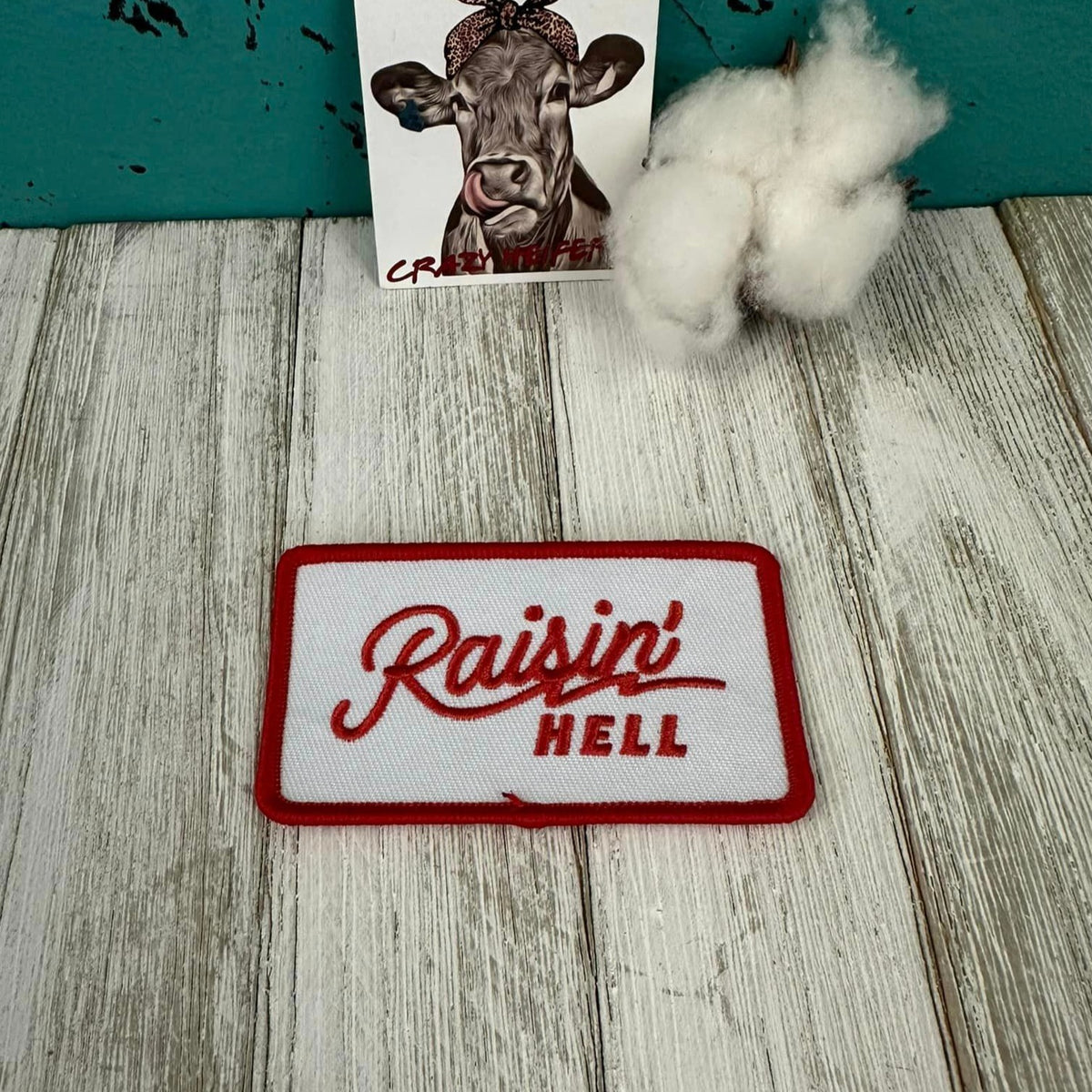 Embroidered Statement Patches-Iron on