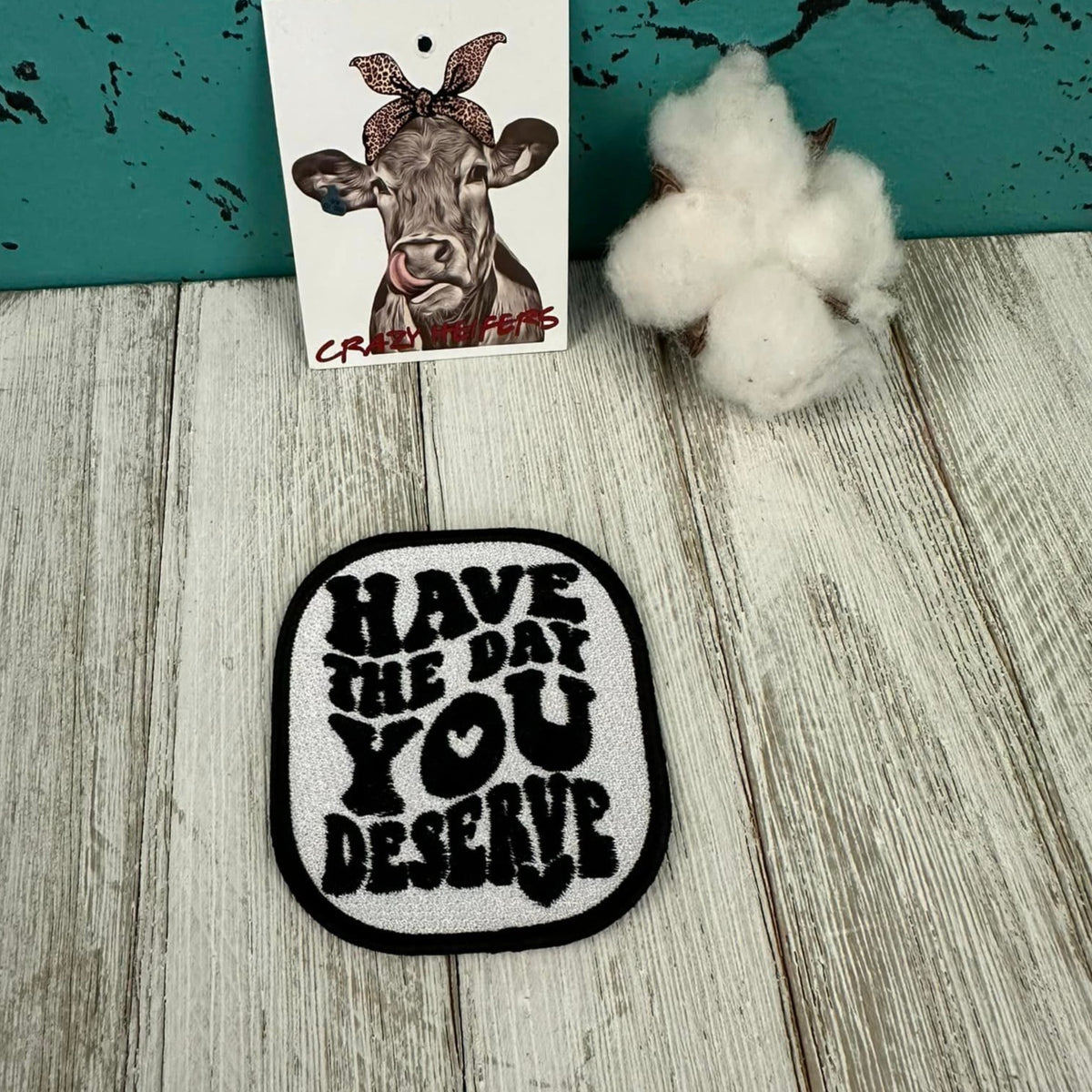 Embroidered Statement Patches-Iron on V2