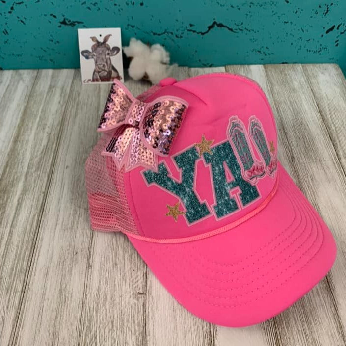 Sequin 3-D Bow-Iron on