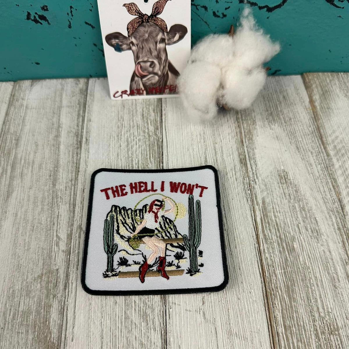 Embroidered Statement Patches-Iron on