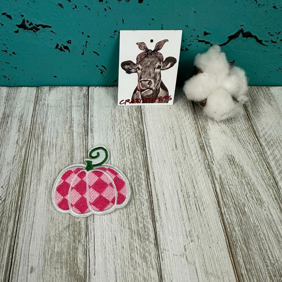 Pumpkin Embroidered Patches-Iron on