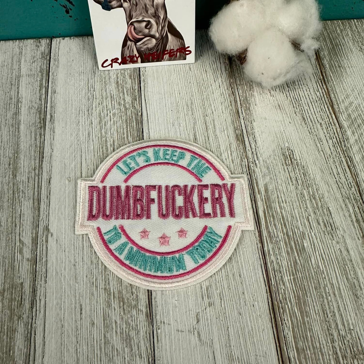 Embroidered Statement Patches-Iron on V2