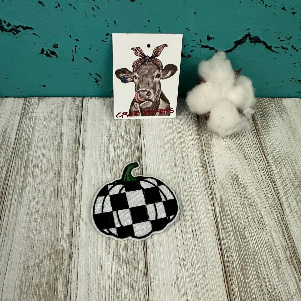 Pumpkin Embroidered Patches-Iron on