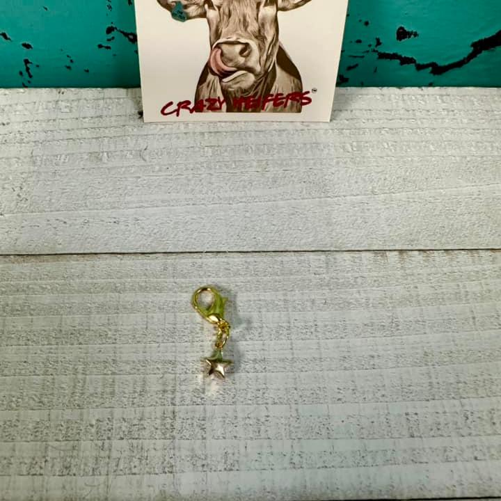 Clip-on Charms Gold Tone V4