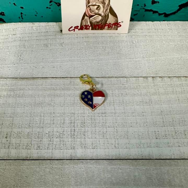 Clip-on Charms Gold Tone V4