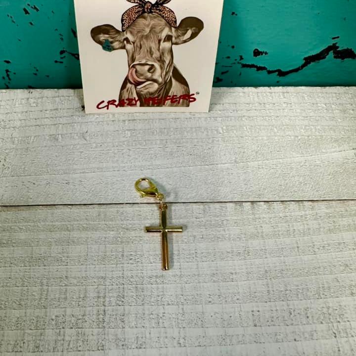 Clip-on Charms Gold Tone V4