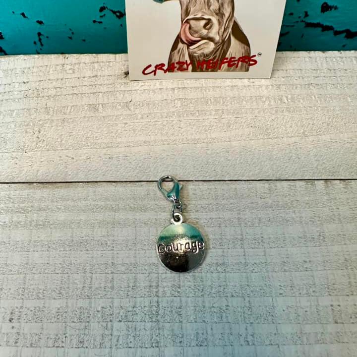 Clip-on Charms Silver Tone V4