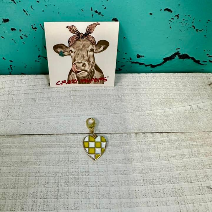 Clip-on Charms Gold Tone V4