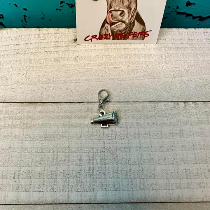 Clip-on Charms Silver Tone V4