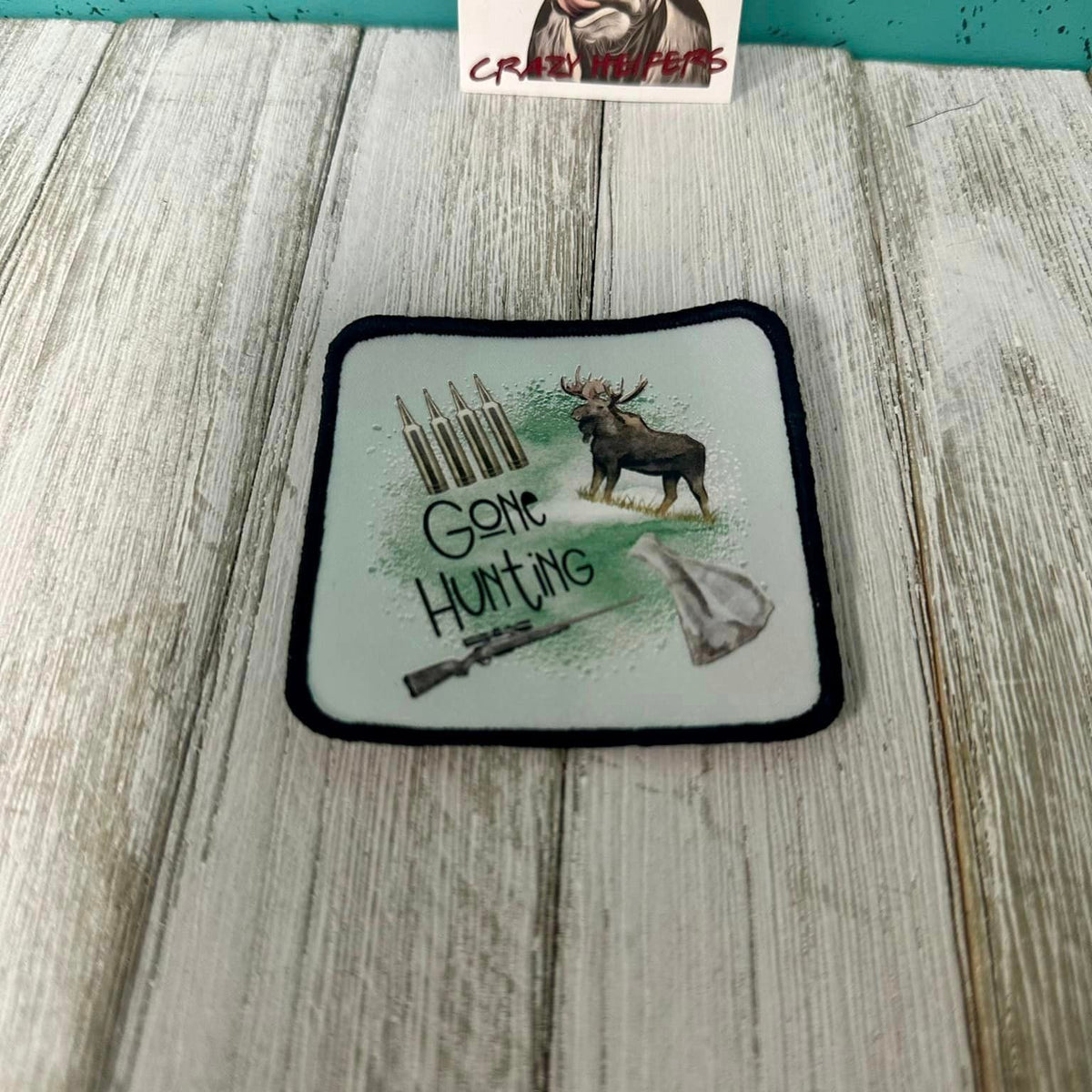 DTF Patches Hunting-Iron on