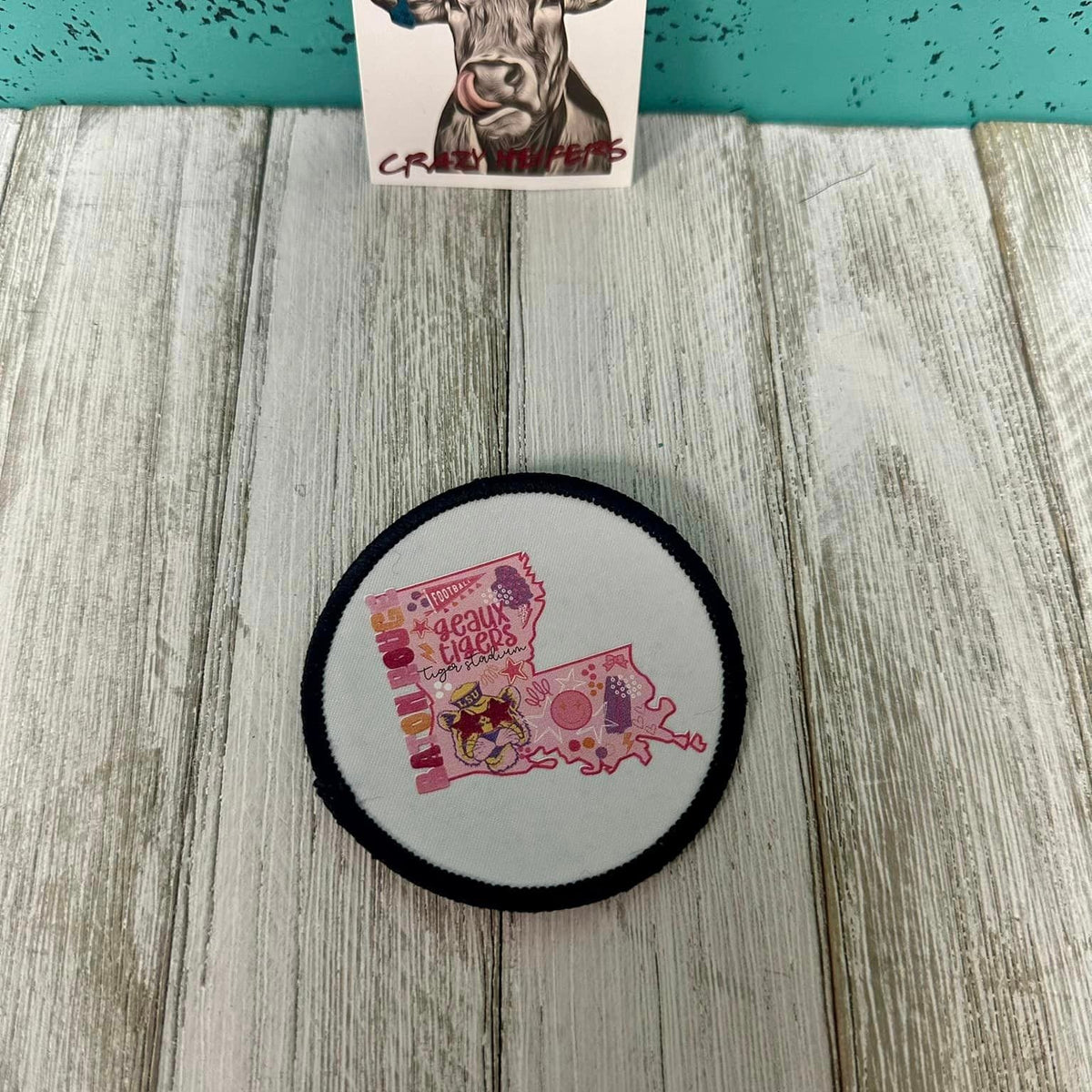 DTF Patches Preppy Football-Iron on