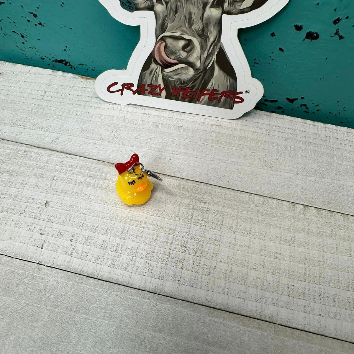 Clip-on Charms Silver Tone V5