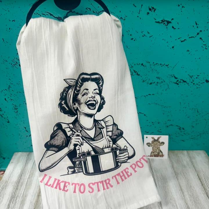 Snarky Housewife Kitchen Towels