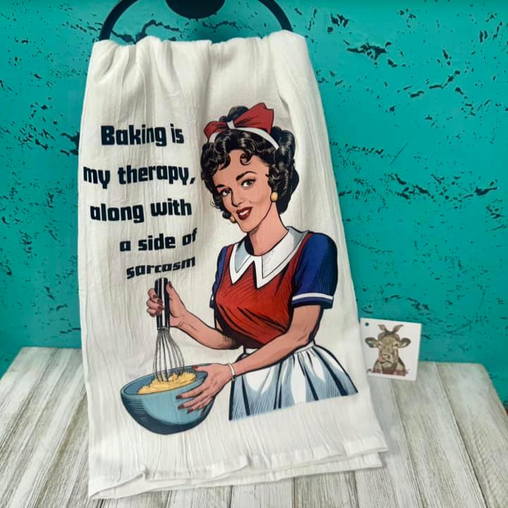 Snarky Housewife Kitchen Towels
