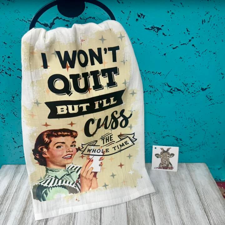 Snarky Housewife Kitchen Towels