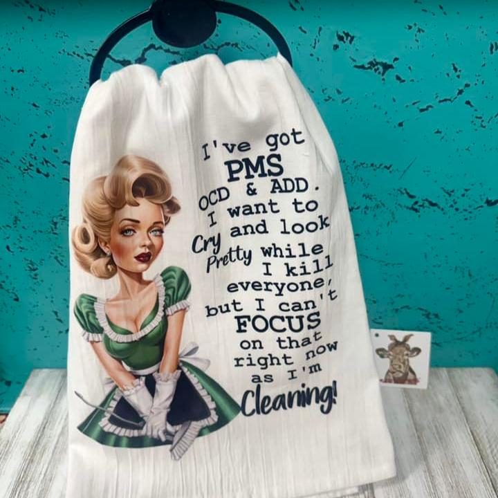 Snarky Housewife Kitchen Towels