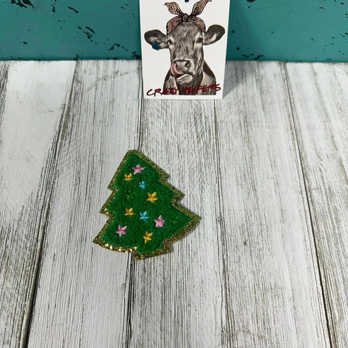 Chenille Christmas Patches-Iron on