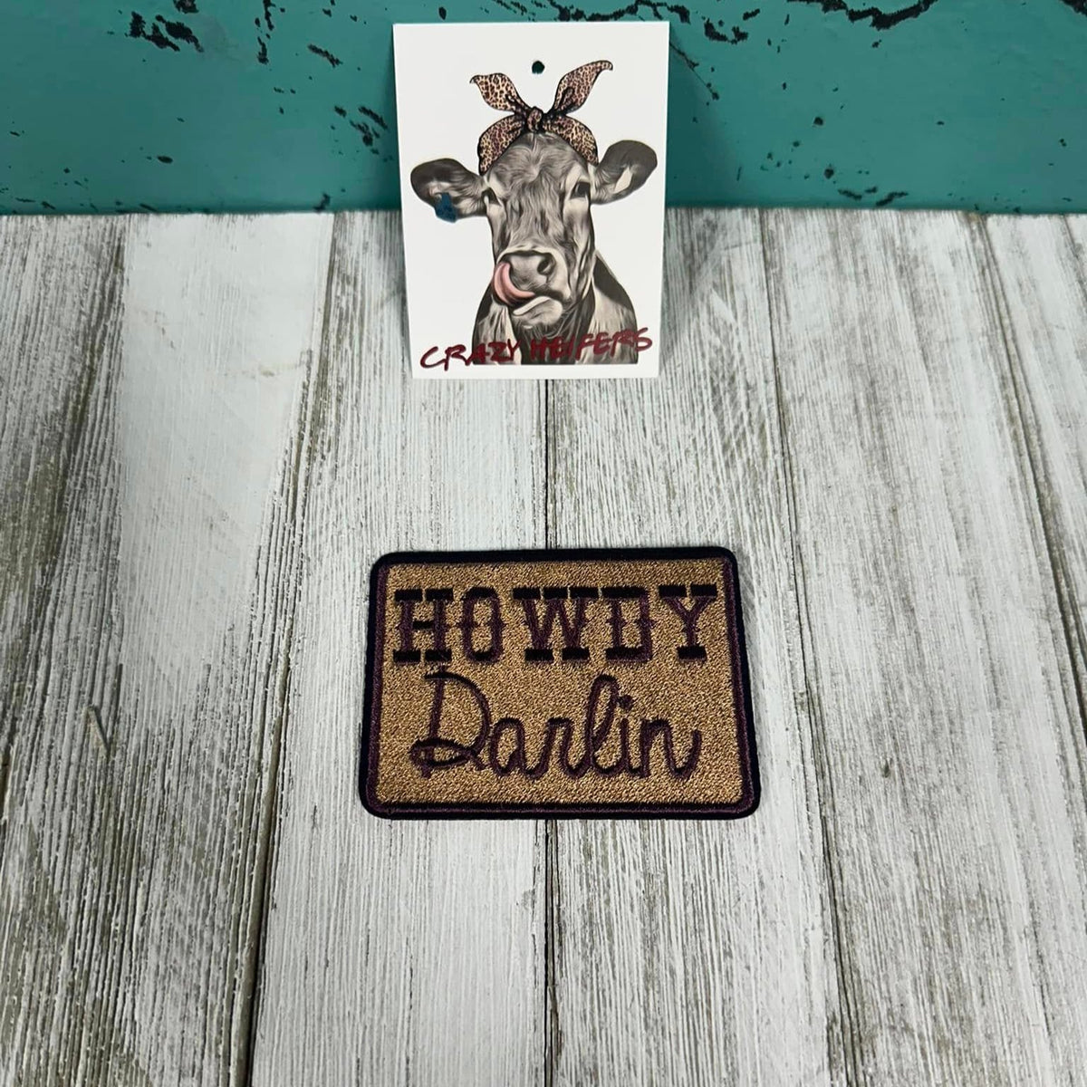 Embroidered Statement Patches-Iron on V4