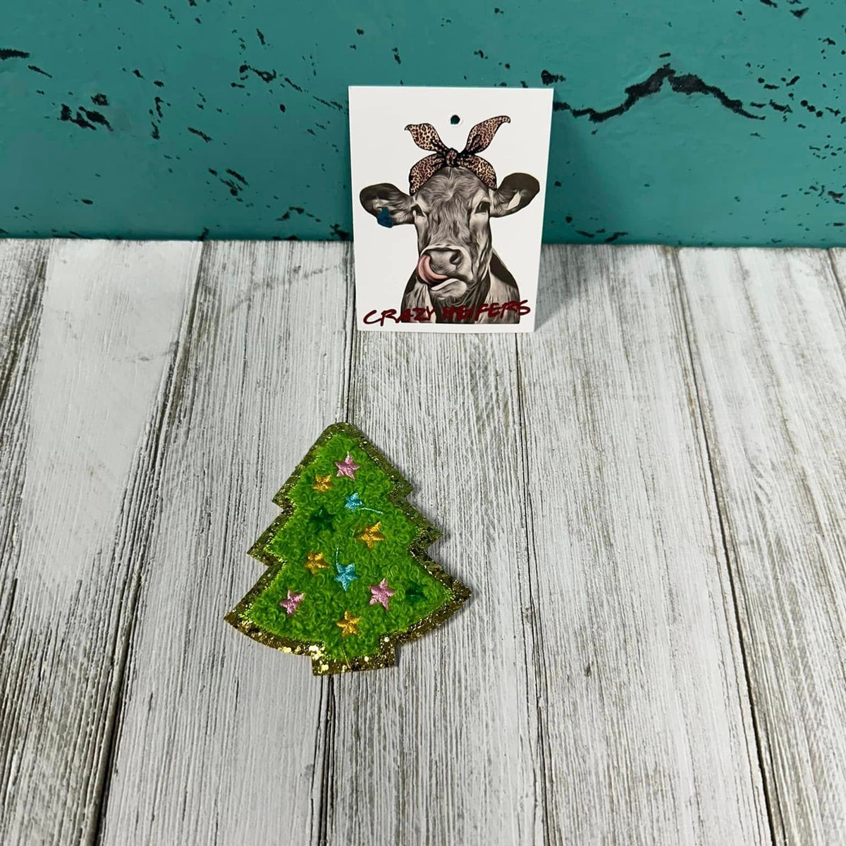 Chenille Christmas Patches-Iron on