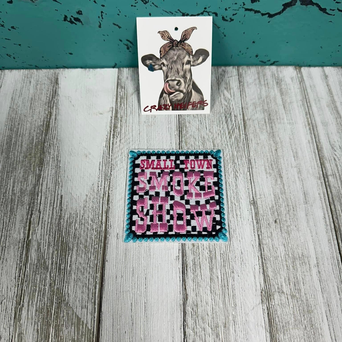 Embroidered Statement Patches-Iron on V4