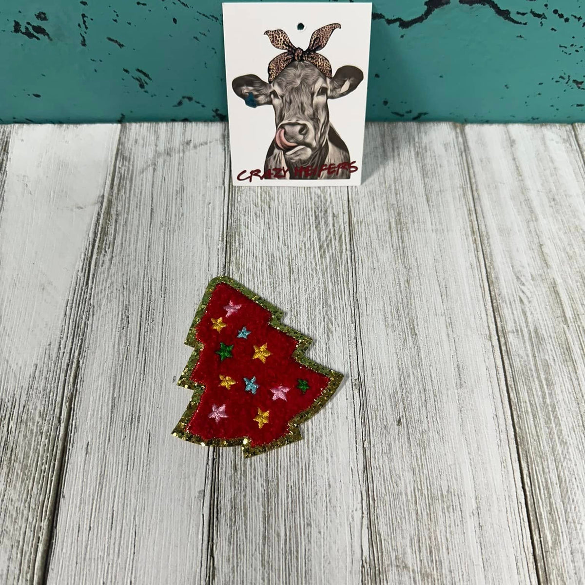 Chenille Christmas Patches-Iron on