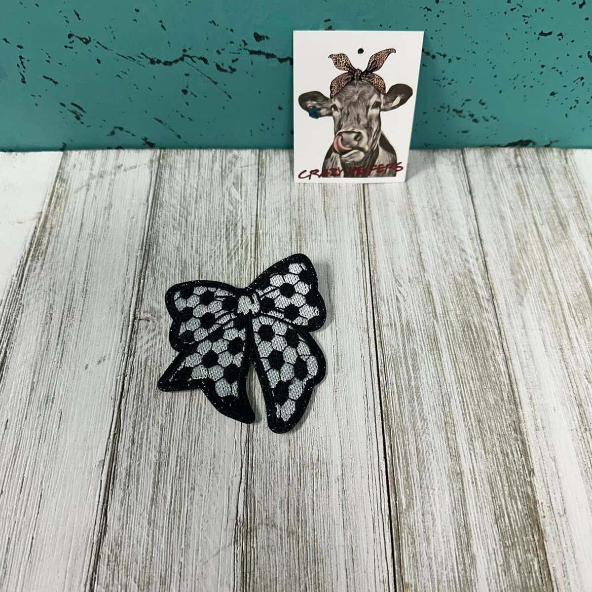 Embroidered Coquette Bow Sport Patches-Iron on