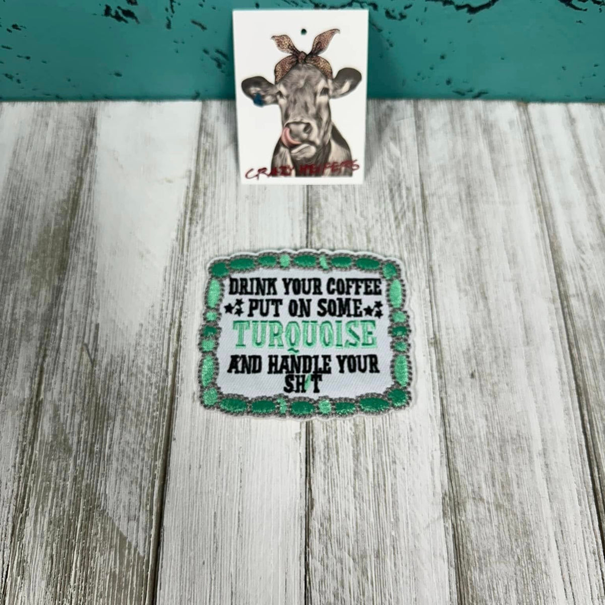 Embroidered Statement Patches-Iron on V4