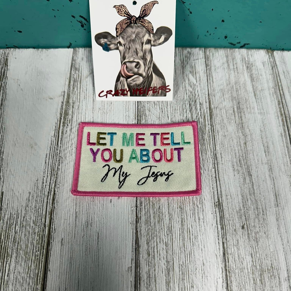 Embroidered Statement Patches-Iron on V4