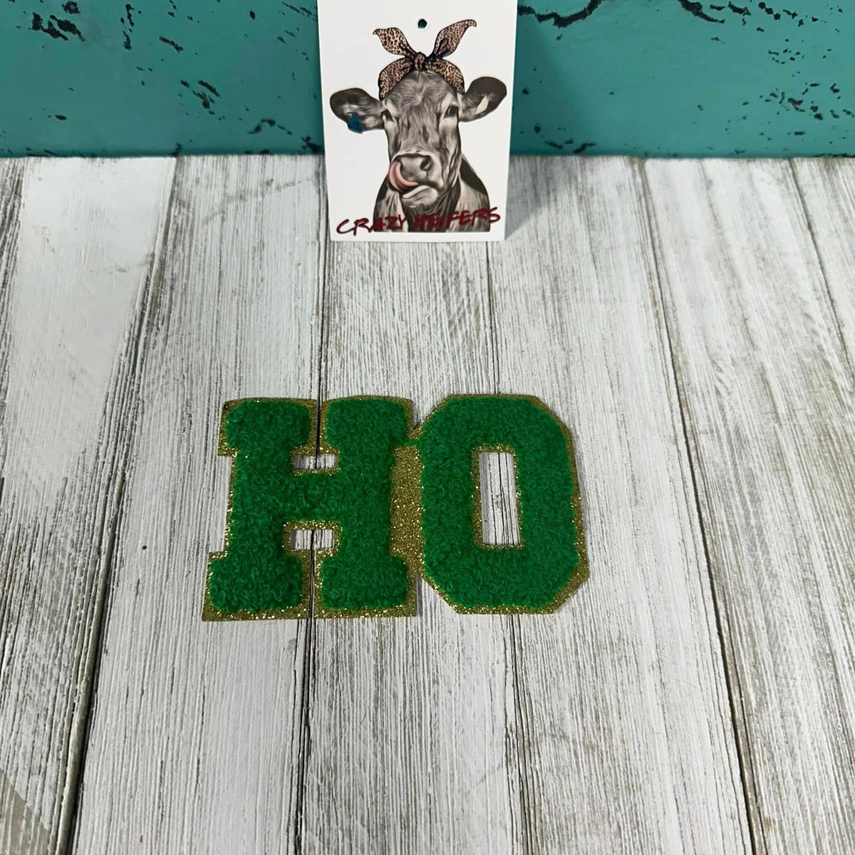 Chenille Christmas Patches-Iron on