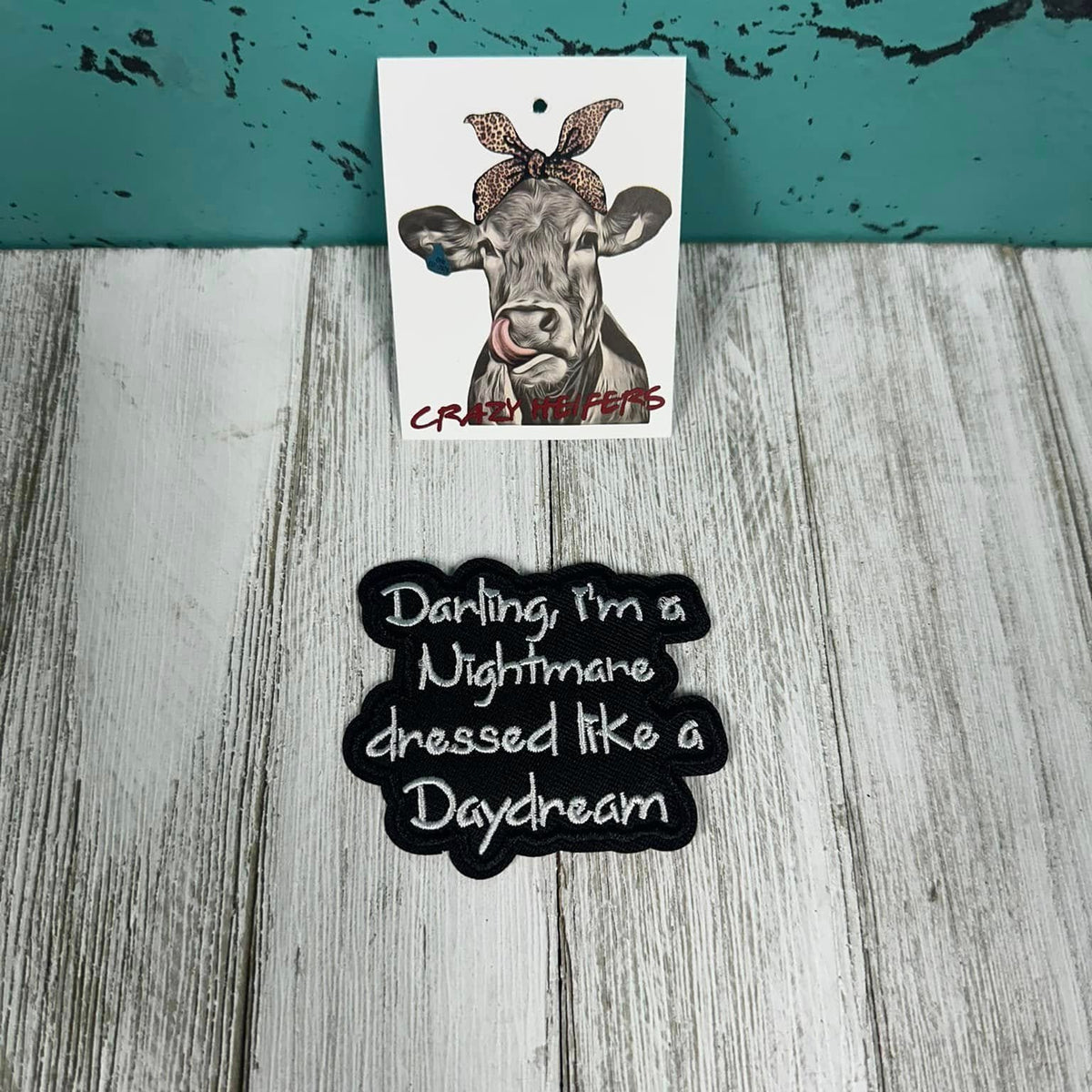 Embroidered Statement Patches-Iron on V4