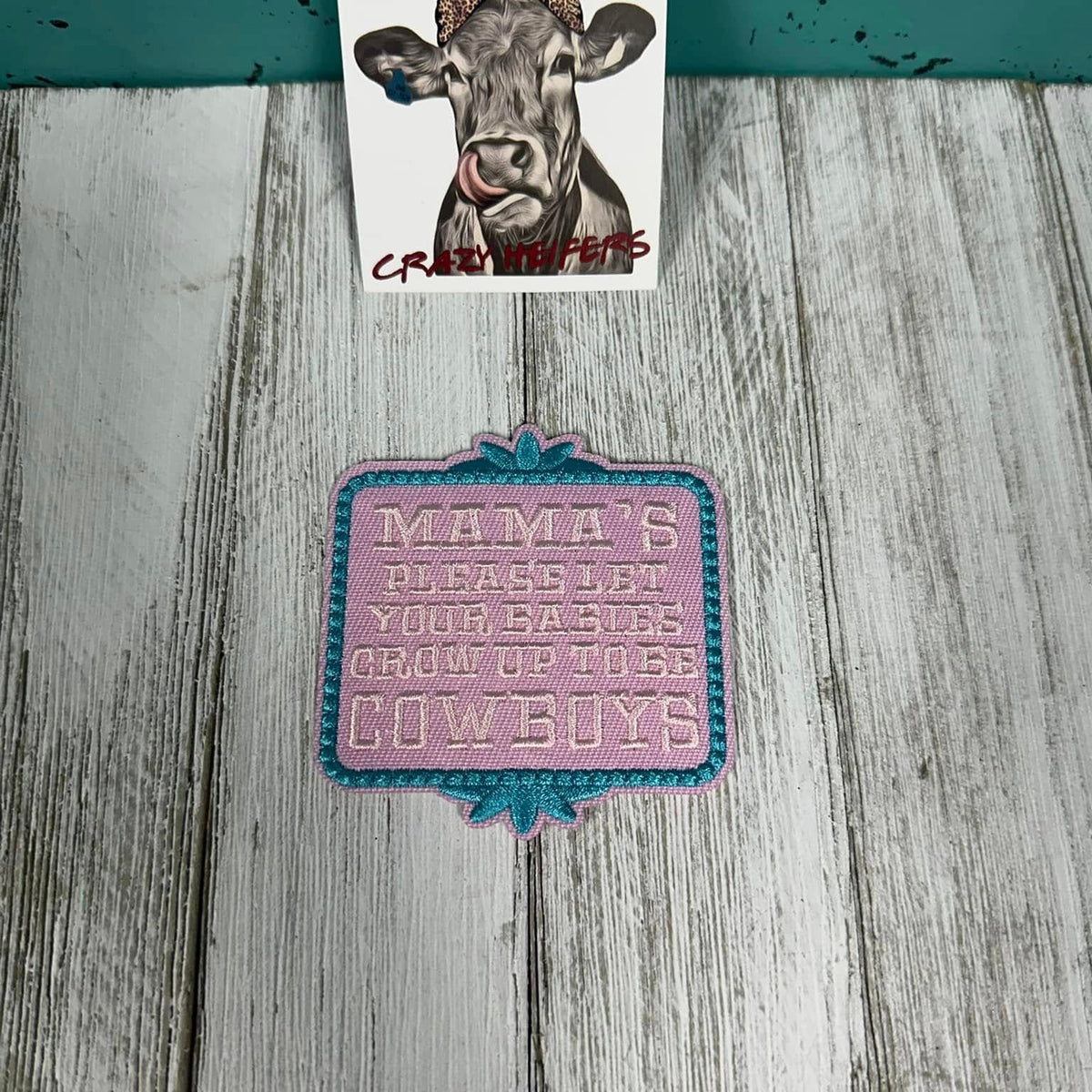 Embroidered Statement Patches-Iron on V4