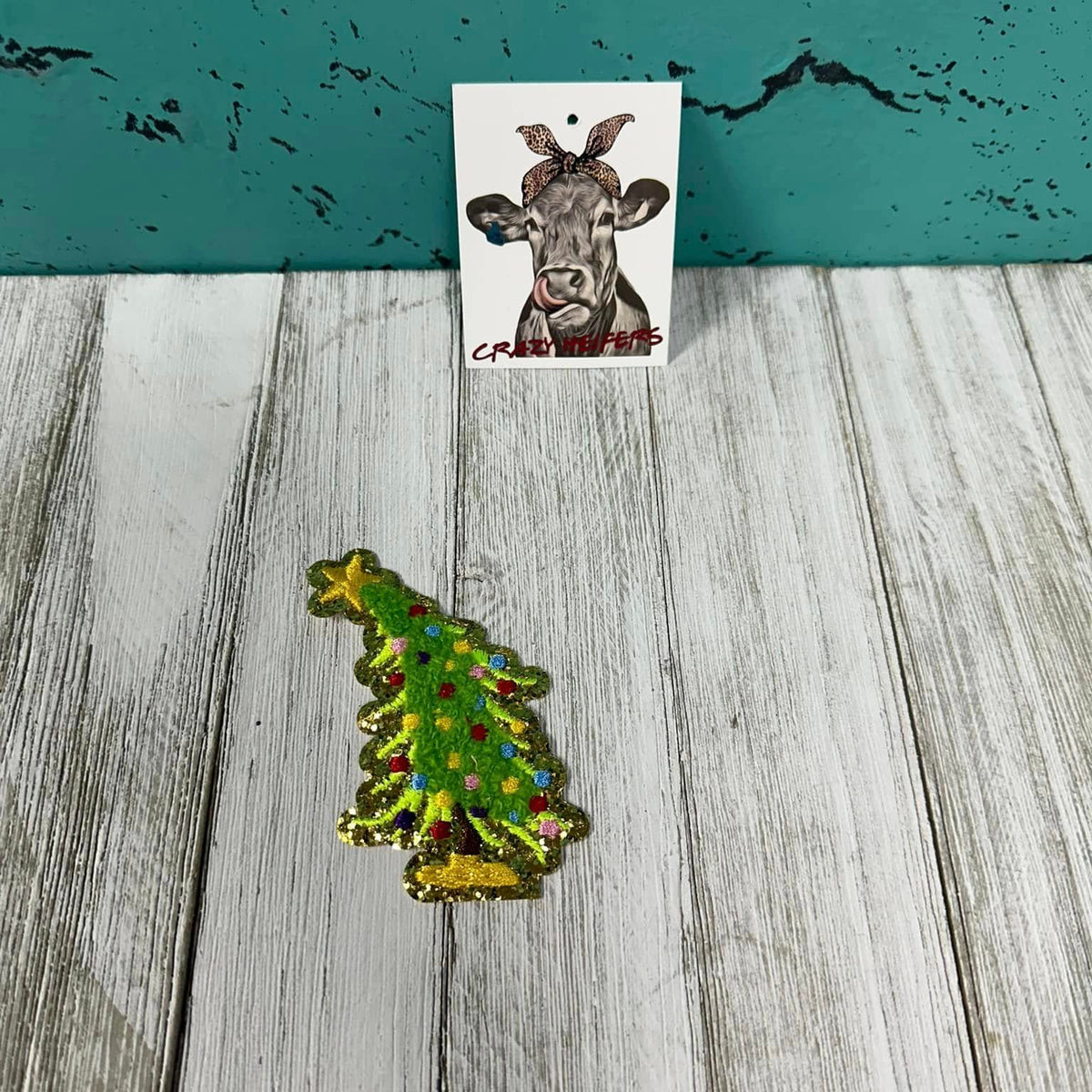 Chenille Christmas Patches-Iron on